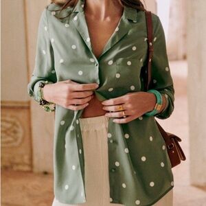 Sézane Florence Shirt NWOT